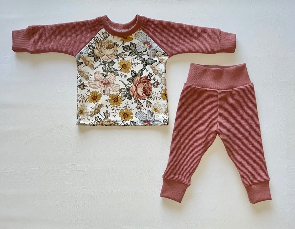 2 Piece Cozy Sets - 3/6m